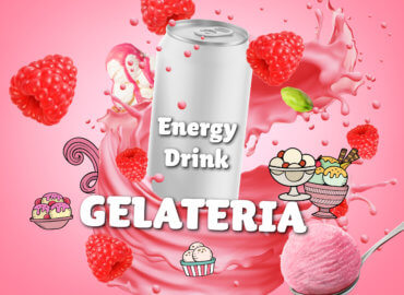 Enjoy your energy drink flavoured with ice cream