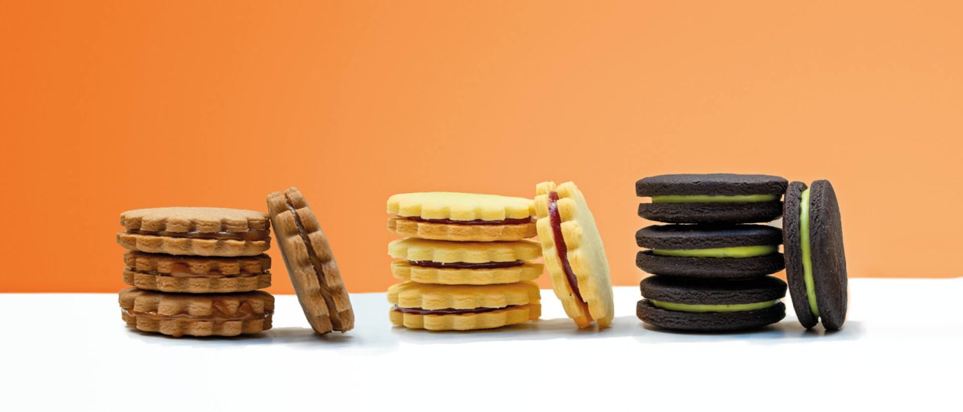 Sandwich biscuits that taste incredibly good