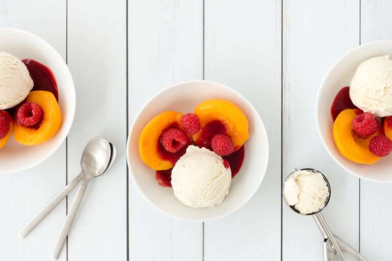 Peach Melba